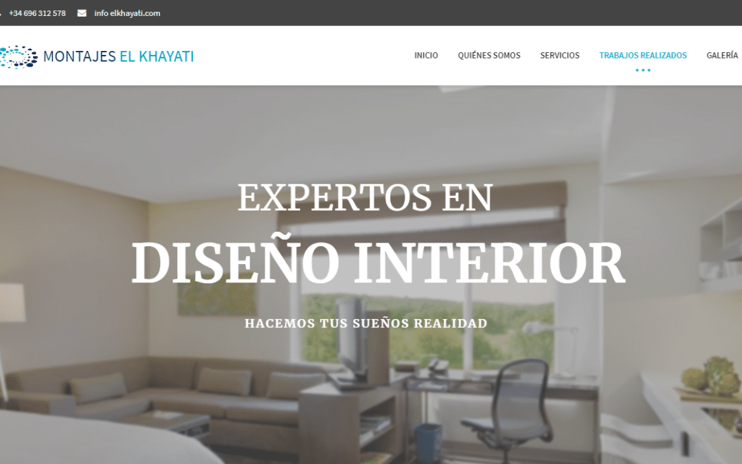 Dieño Web Corporativo El Khayati